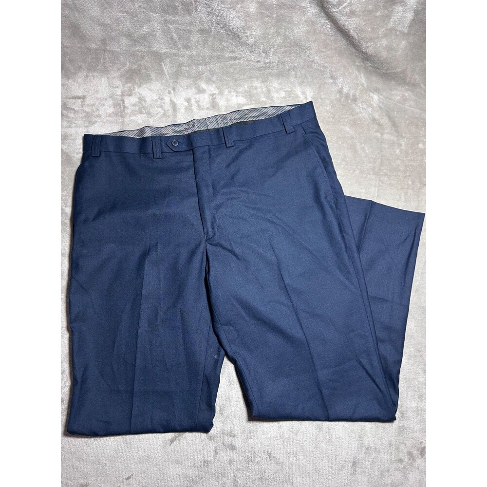 Lauren Ralph Lauren Dress Pants Men Size 40x32 Navy Twill Trousers Classic